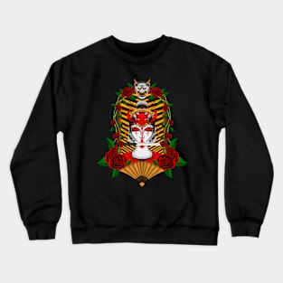 queen of roses Crewneck Sweatshirt